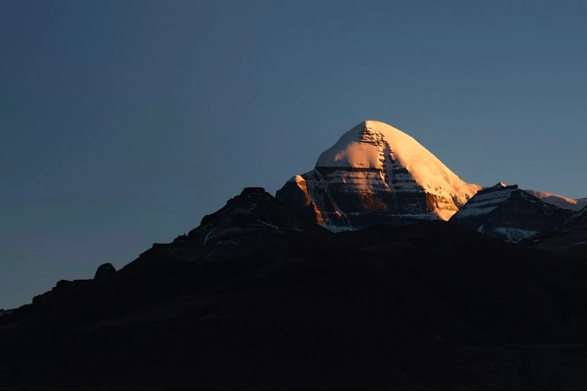 first mountain Kailash in tibet