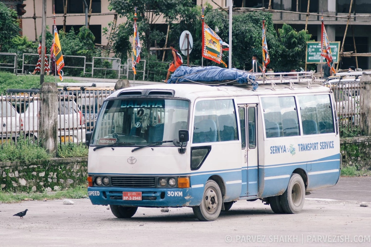 Reaching Bhutan from India Via Bus
